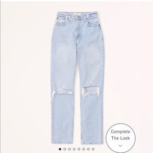 NWOT 90s Straight Ultra High Rise Jeans